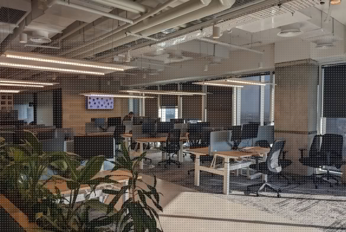 אחד מאזורי אופן ספייס במשרד