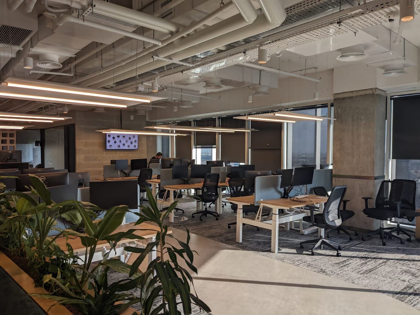 אחד מאזורי אופן ספייס במשרד