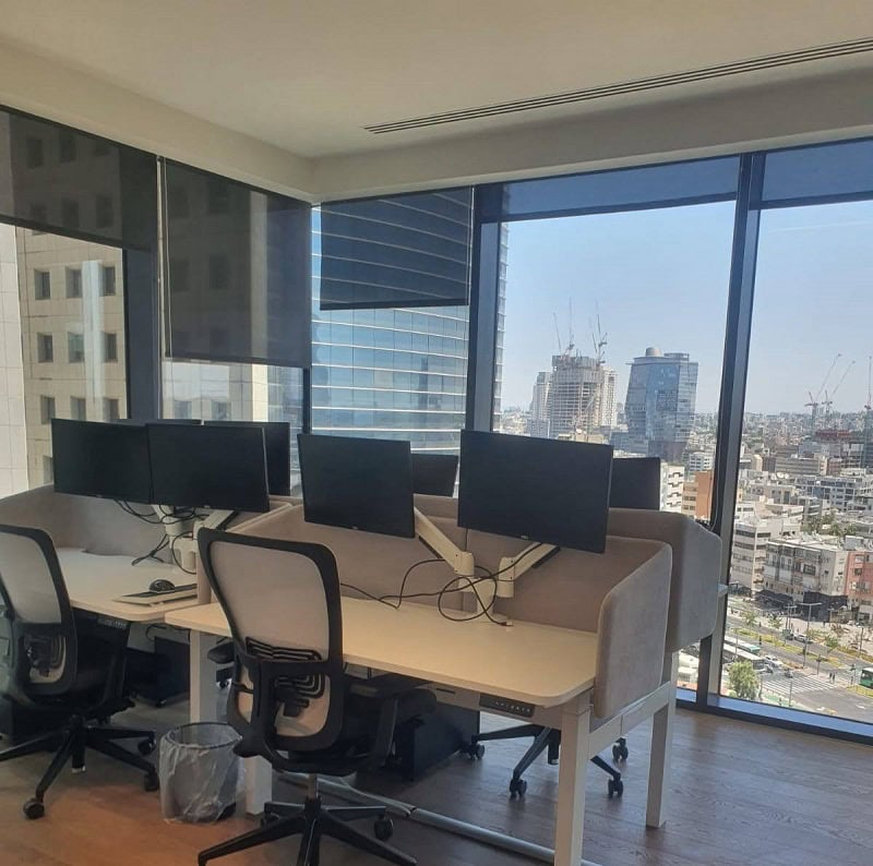 251 מ"ר במגדלי הארבעה אופן ספייס