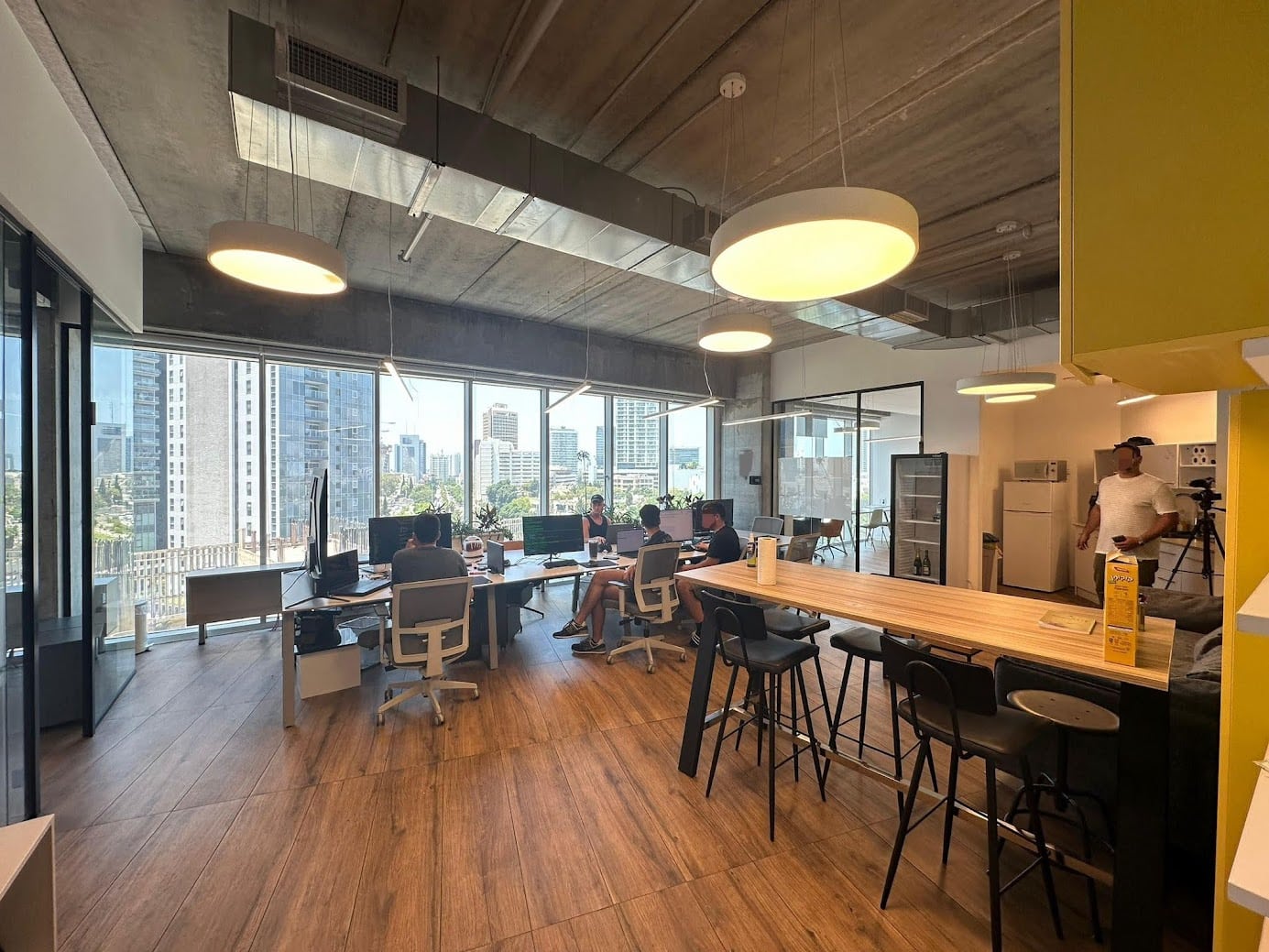 אופן ספייס במשרד להשכרה במגדל WE