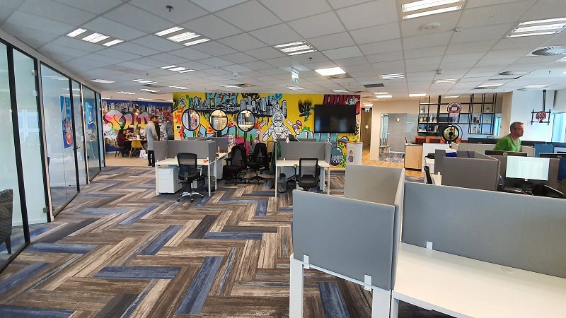 להשכרה 390 מר במגדלי עזריאלי אופן ספייס גדול