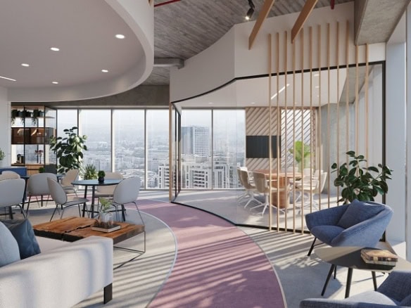 300 מר במגדל WE -אופן ספייס