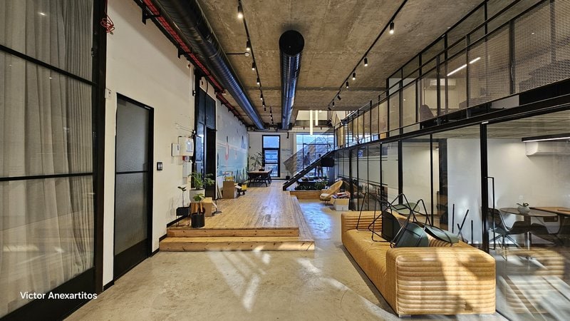 משרד בשכונת מונטיפיורי - מבט כללי