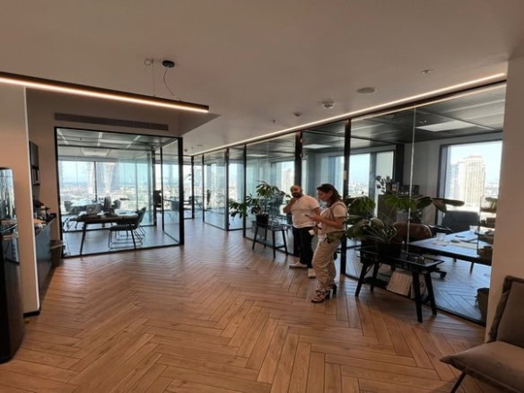 משרד להשכרה 125 מר במגדל רסיטל - נוף