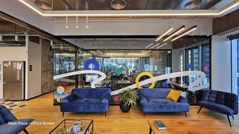 משרד מרוהט במגדל סקיי - לאונג'